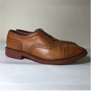 Allen Edmonds “Strandmok” Oxford Dainite Rubber soles Brown size 12 please read